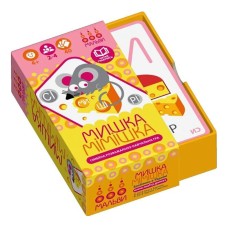 Настольная обучающая игра Мишка-мимишка 360012, 40 карт