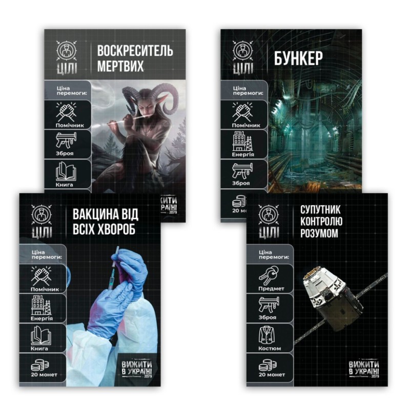 Настільна гра "Вижити в Україні 2079" PLR-0013