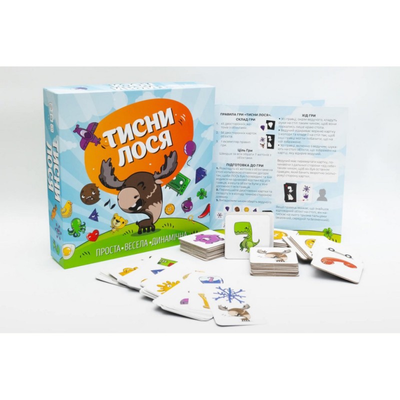 Настільна гра "Тисни Лося" FGS43 українською мовою