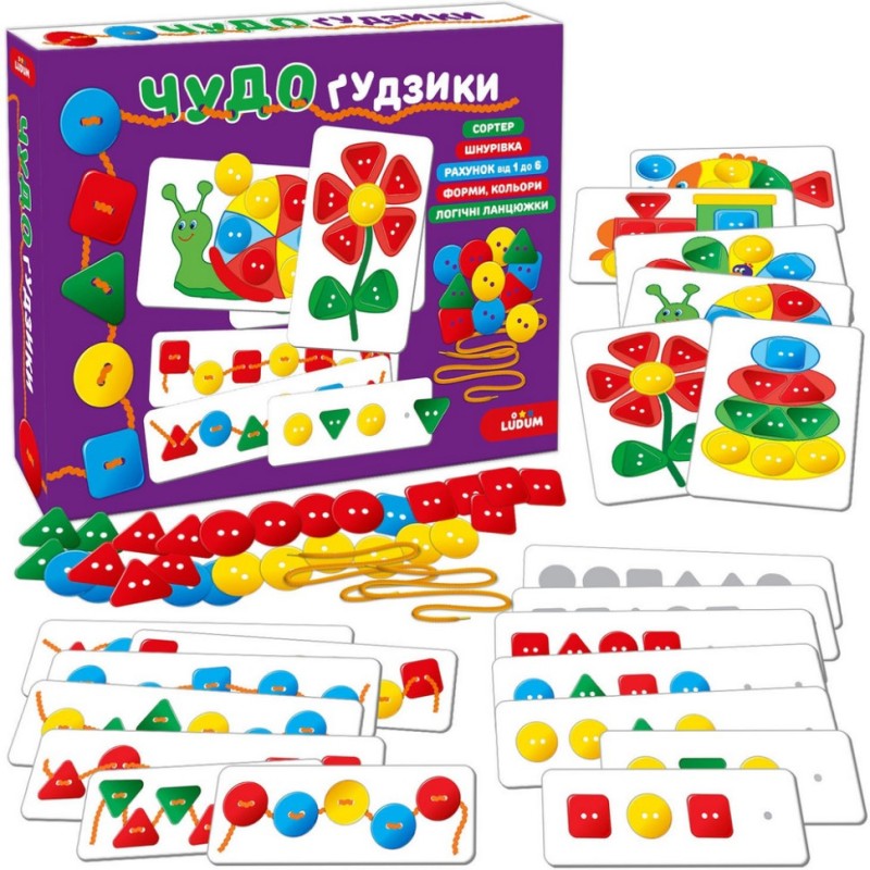 Гра настільна "ЧУДО-пуговиці" ME5032-13
