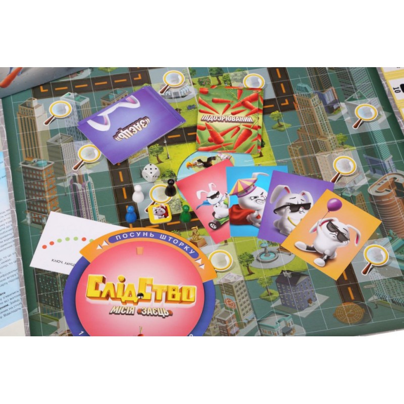 Настільна гра Слідство. Місія "Заєць" Arial 911593 укр. мовою