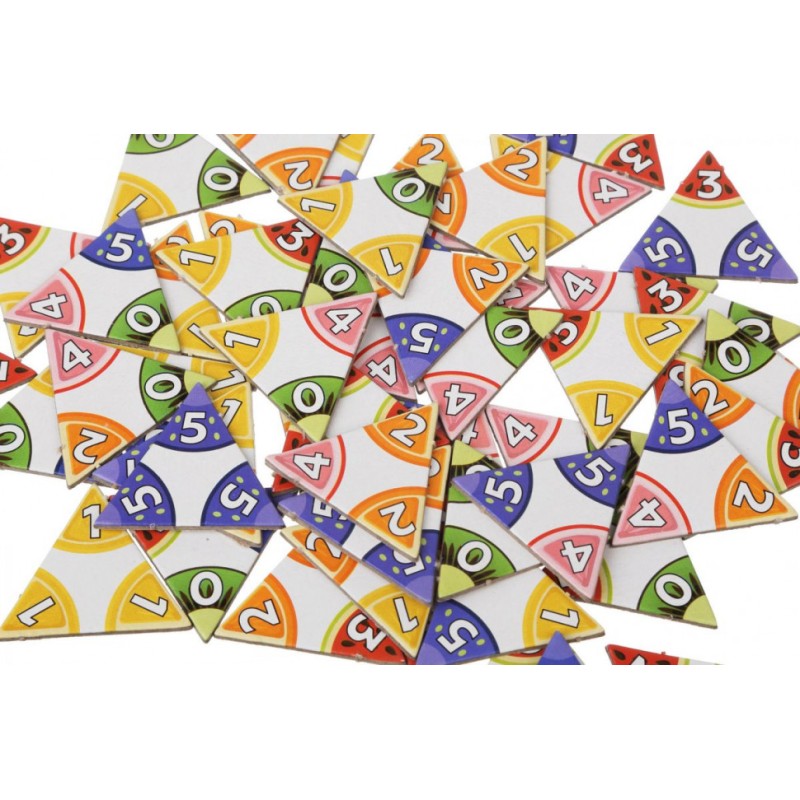 Настільна гра Триміно (Супердоміно) Arial 911081, 56 фішок