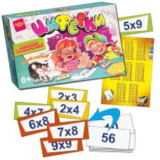 Детская настольная обучающая игра "Циферки" MKC0224 от 6-ти лет