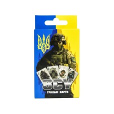 Карты игральные ВСУ 30787 желто-голубая, русский