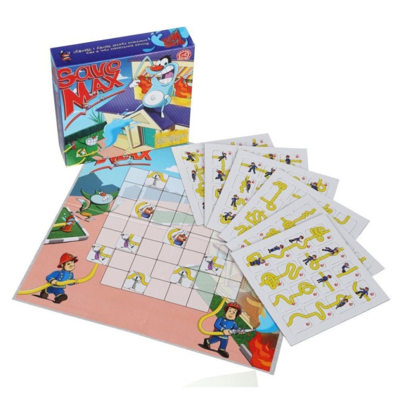 Настільна гра Врятувати Макса. Пожежник Arial 911357 укр. мовою