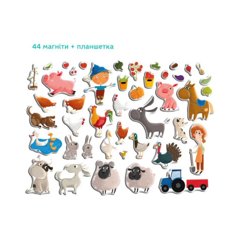 Розвиваюча магнітна гра "Ферма" DoDo 200206