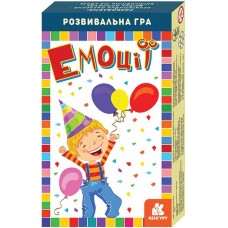 Детская развивающая игра "Clever book Эмоции" 901970 30 карт