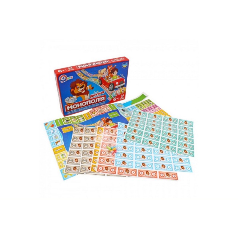 Настільна гра "Монополія" 0755TXK з ігровим комплектом грошей