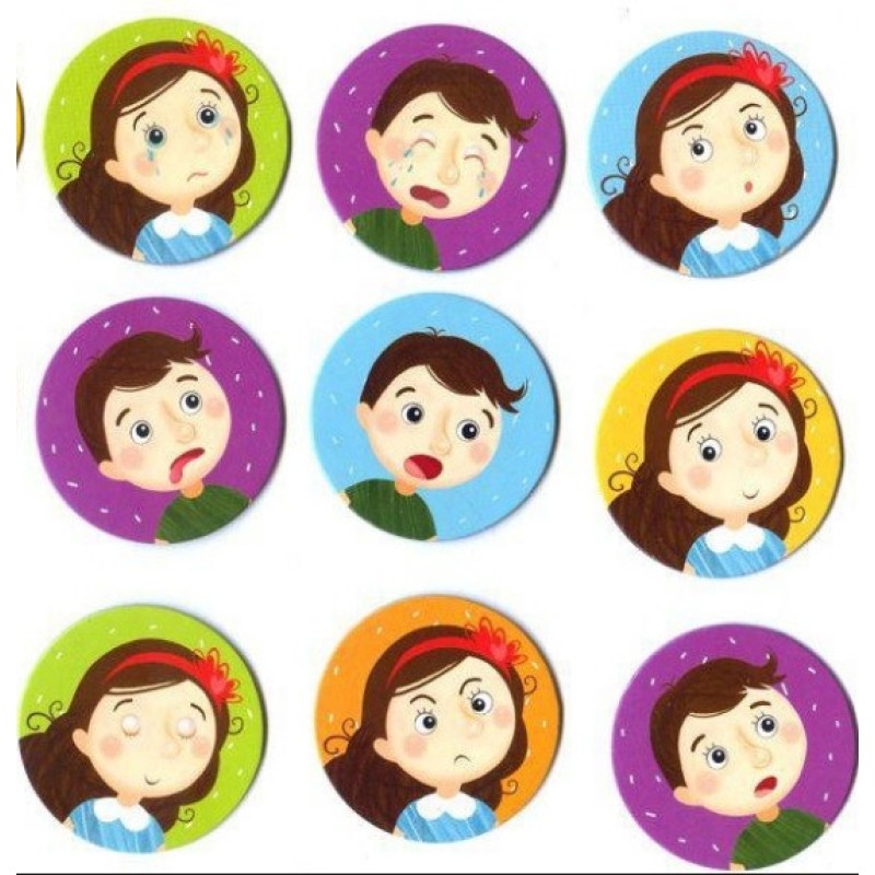 Дитяча настільна гра Мемо "Емоції" DoDo 300144, 24 елемента