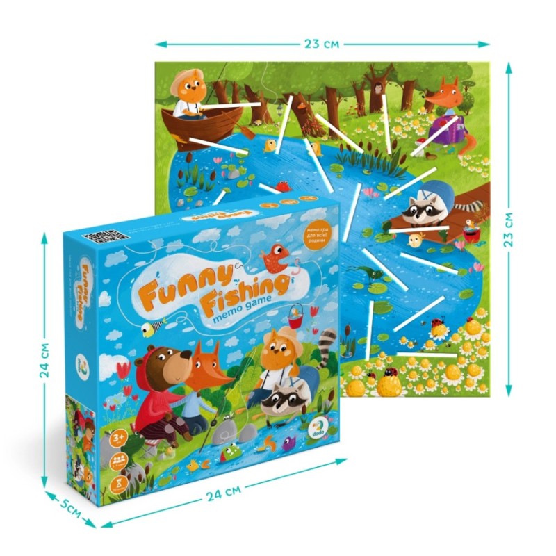 Настільна гра для дітей «Funny fishing» DoDo 200221