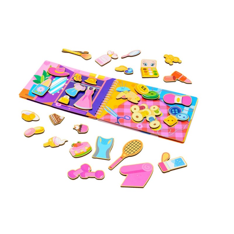 Розвиваючий Альбом для дівчаток Puz-22921