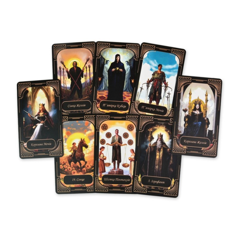 Гадальні карти Таро 30472 інструкція 78 штук