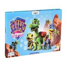 Настільна гра "Діно Патруль" 30645 ігрове поле 4 фішки