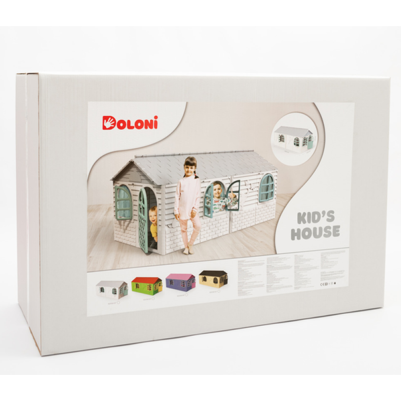 Ігровий Будиночок зі шторками DOLONI TOYS 02550/25