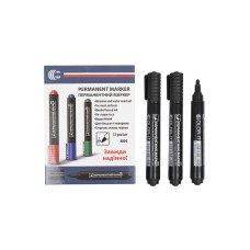 Маркер чорний COLOR-IT 8004(Black) Diamont "C" в упаковці 12 шт
