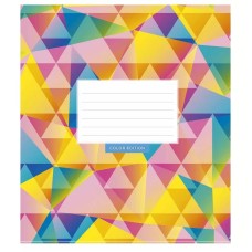 Зошит учнівський "Rainbow style" 012-3144L-1 до лінії 12 аркушів