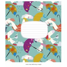 Зошит учнівський "Bright life" 012-3101K-4 у клітинку на 12 аркушів