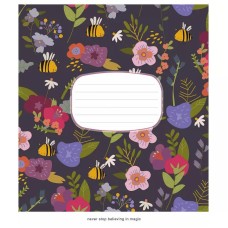 Зошит учнівський "Bright life" 012-3101K-5 у клітинку на 12 аркушів