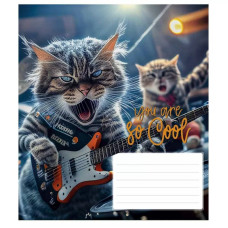 Зошит учнівський "You are so cool" 012-3241L-4 у лінію, 12 аркушів