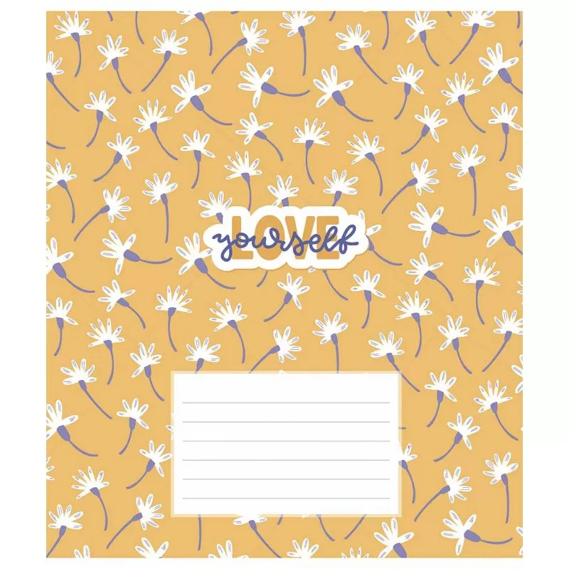 Зошит учнівський "Love yourself" 018-3209K-5 в клітинку, 18 аркушів