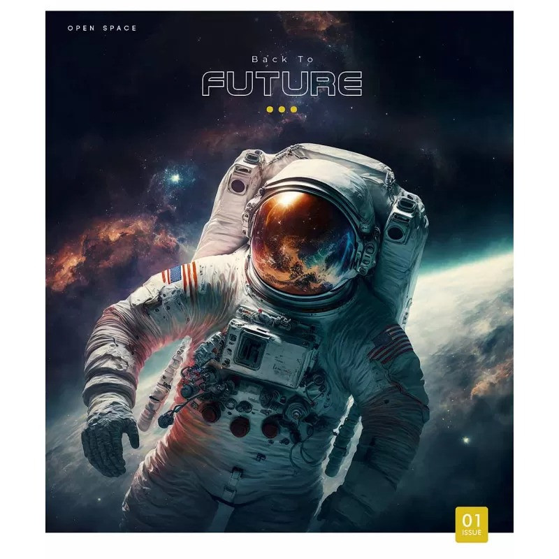 Зошит загальний "Open space" 096-3259L-1 в лінію, 96 аркушів