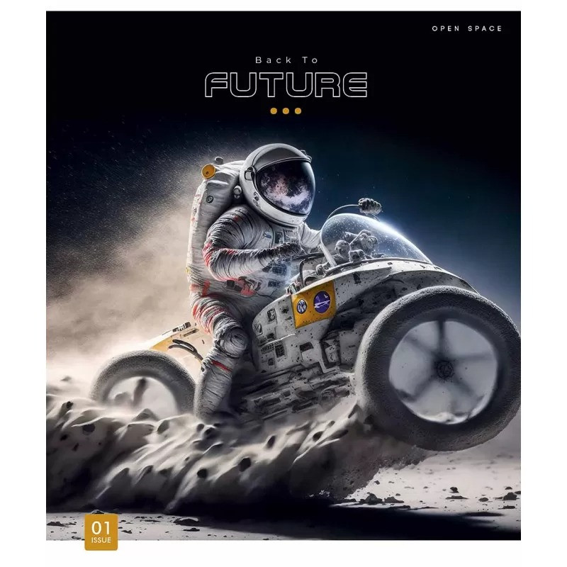 Зошит загальний "Open space" 096-3259L-2 в лінію, 96 аркушів