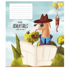 Зошит учнівський "Enjoy my story" 018-2458L-2 у лінію, 18 аркушів