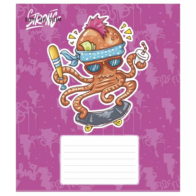 Зошит учнівський "Your dream" 018-3269L-4 у лінію, 18 аркушів