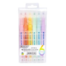 Набор текстовылок двухсторонних 6 цветов ST892-6