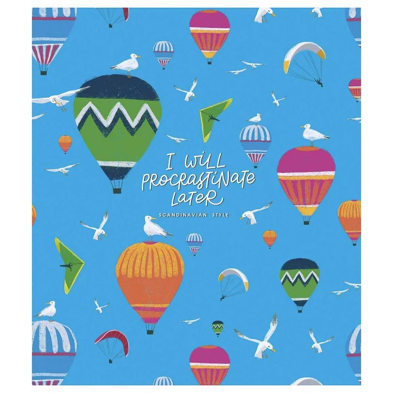 Зошит загальний "I will procrastinate later" 036-3200L-2 в лінію 36 аркушів