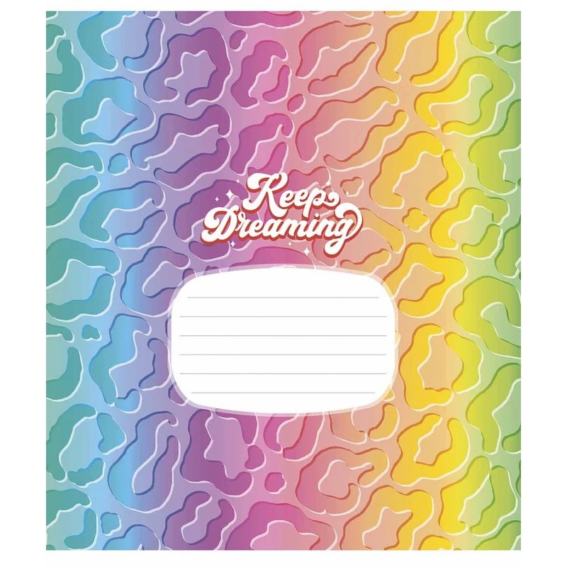 Зошит учнівський "Crazy rainbow" 024-3217L-1 в лінію, 24 аркушів