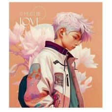 Зошит загальний "It must be love" 036-3290K-2 в клітинку, 36 аркушів