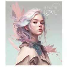 Зошит загальний "It must be love" 036-3290K-3 в клітинку, 36 аркушів