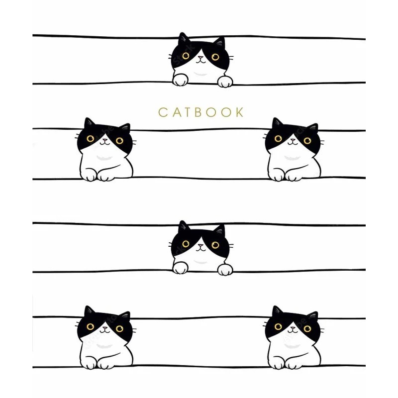 Зошит загальний "The kittens" 036-3353K-4 в клітинку, 36 аркушів