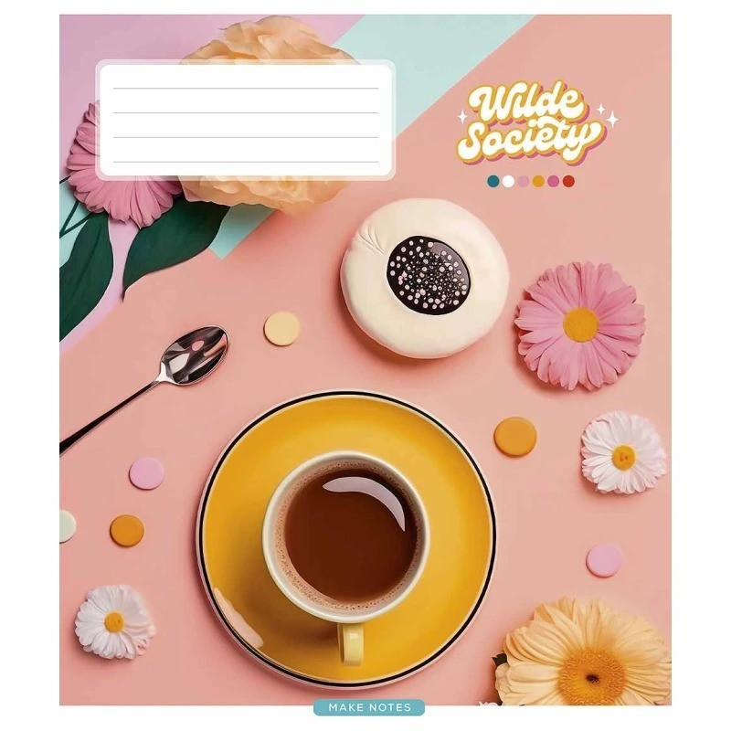 Зошит загальний "Wilder society" 036-3274L-3 у лінію, 36 аркушів