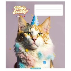 Зошит загальний "Wilder society" 036-3274L-4 у лінію, 36 аркушів