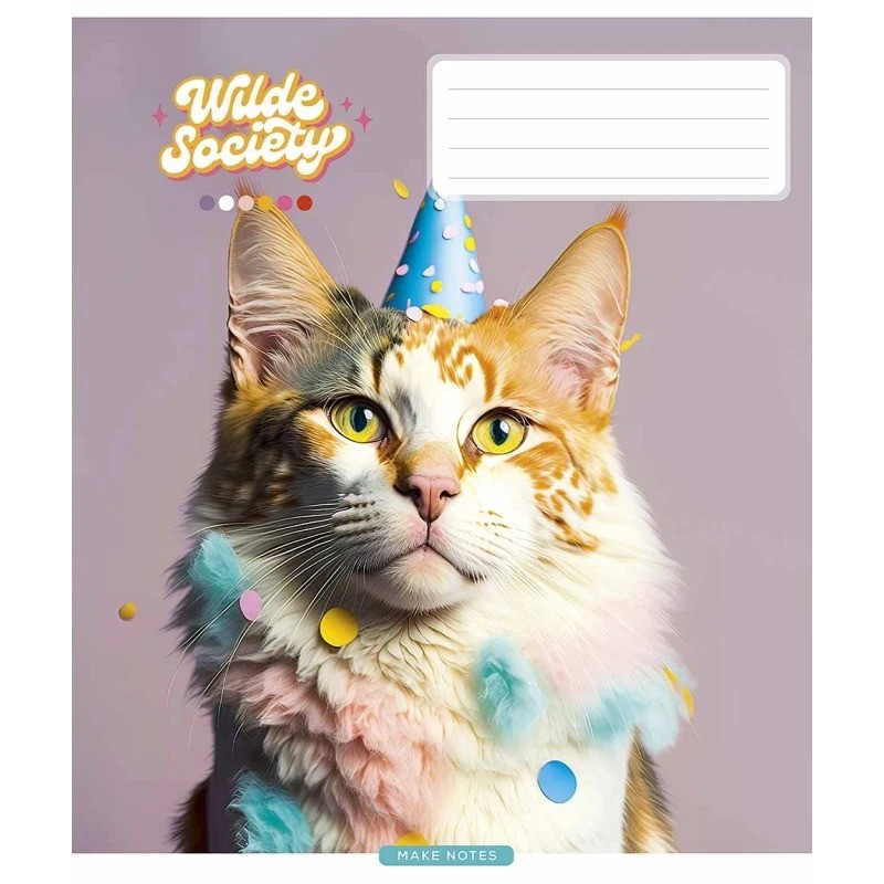 Зошит загальний "Wilder society" 036-3274L-4 у лінію, 36 аркушів