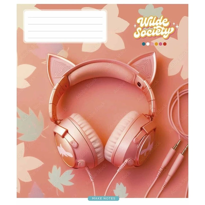 Зошит загальний "Wilder society" 036-3274L-5 у лінію, 36 аркушів