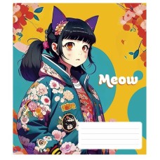 Зошит загальний "Kawaii" 048-3302K-1 в клітинку, 48 аркушів