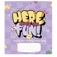 Зошит загальний "Graffiti style" 048-3327K-3 в клітинку, 48 аркушів