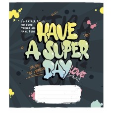 Зошит загальний "Graffiti style" 048-3327K-5 в клітинку, 48 аркушів