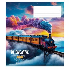 Зошит загальний "Be Creative" 048-3399K-1 в клітинку, 48 аркушів