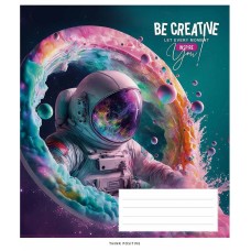 Зошит загальний "Be Creative" 048-3399K-3 в клітинку, 48 аркушів