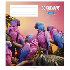 Зошит загальний "Be Creative" 048-3399K-5 в клітинку, 48 аркушів