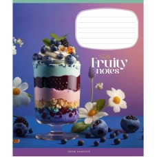 Зошит загальний "Fruity heaven" 048-3409K-2 в клітинку, 48 аркушів