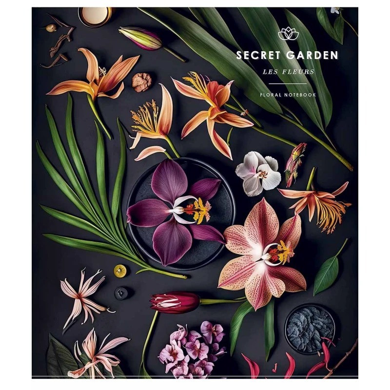 Зошит загальний "Secret garden" 048-3426K-2 в клітинку, 48 аркушів