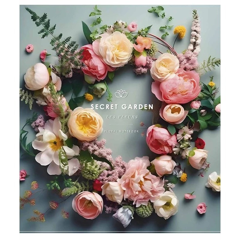 Зошит загальний "Secret garden" 048-3426K-3 в клітинку, 48 аркушів