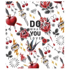 Зошит загальний "Do what you love" 048-3311K-1 в клітинку, 48 аркушів