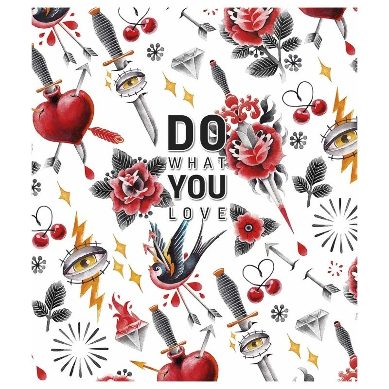 Зошит загальний "Do what you love" 048-3311K-1 в клітинку, 48 аркушів