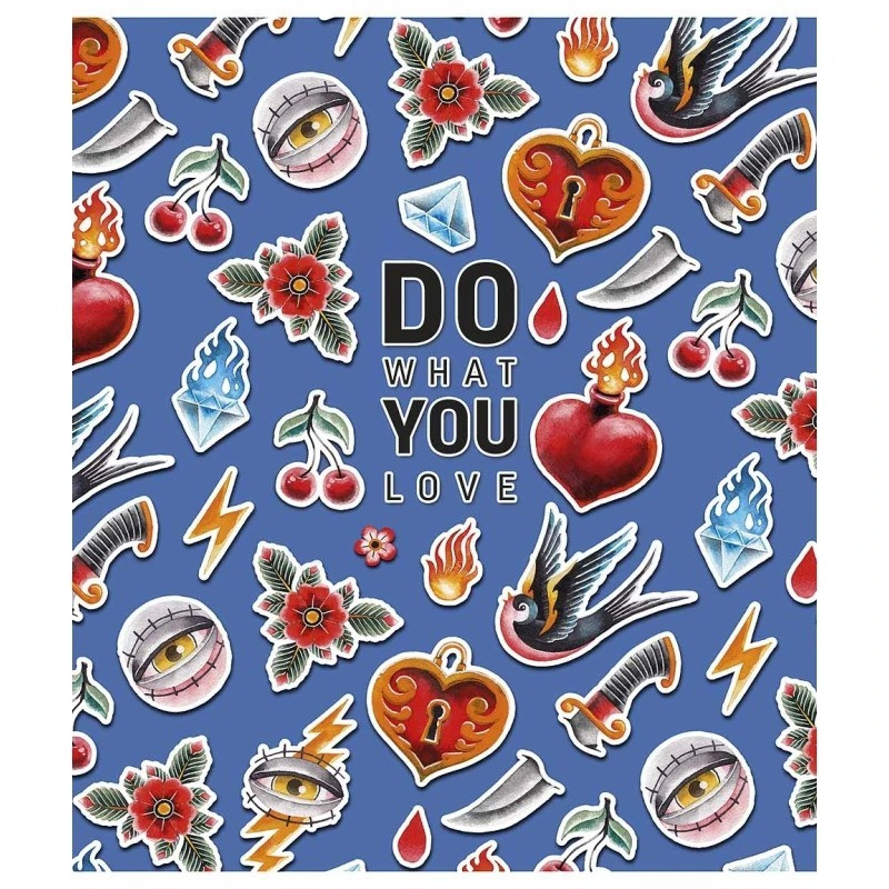 Зошит загальний "Do what you love" 048-3311K-2 в клітинку, 48 аркушів